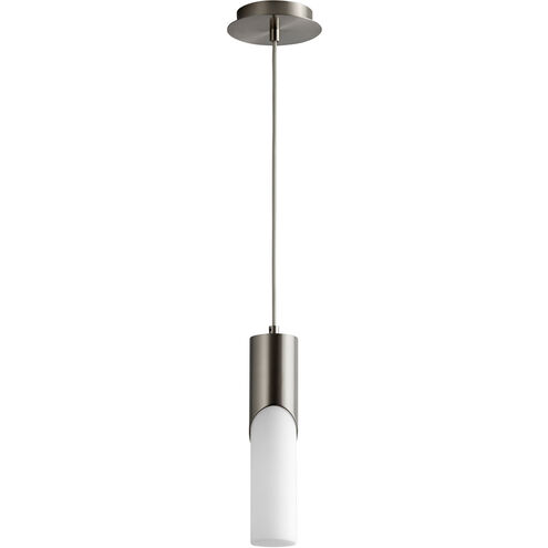 Ellipse LED 3 inch Satin Nickel Pendant Ceiling Light