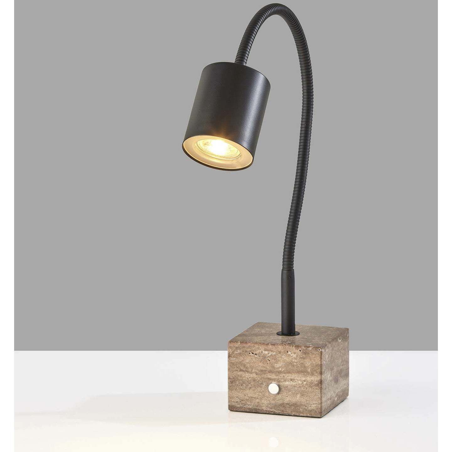 Rutherford 19 inch 5.00 watt Black Desk Lamp Portable Light