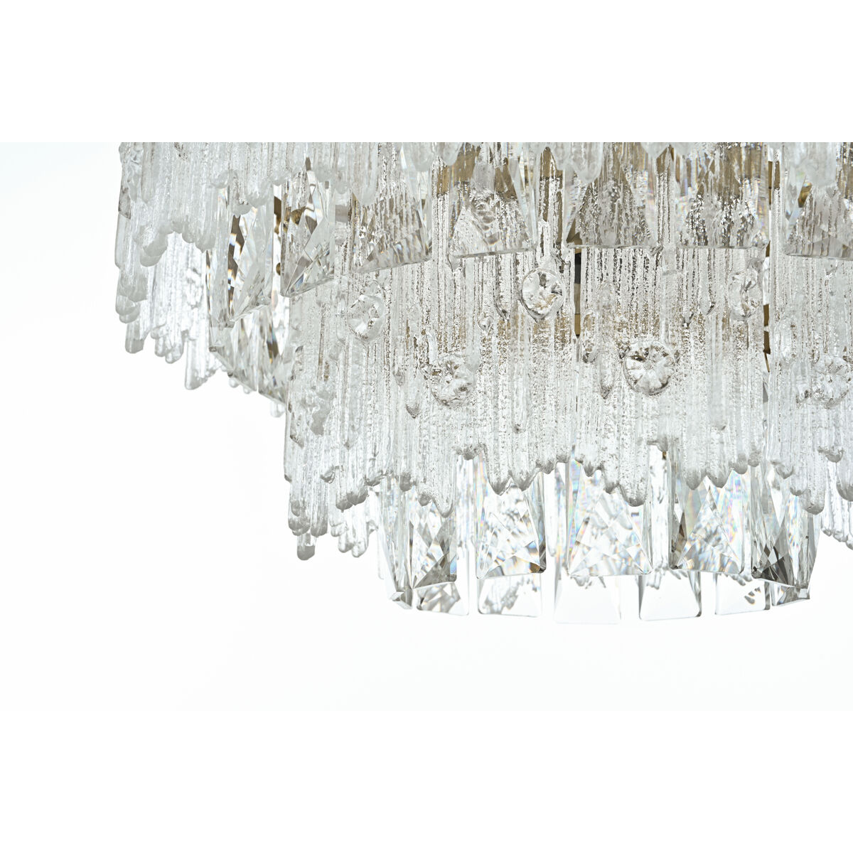 Emilia 4 Light 15 inch Satin Gold Flush Mount Ceiling Light