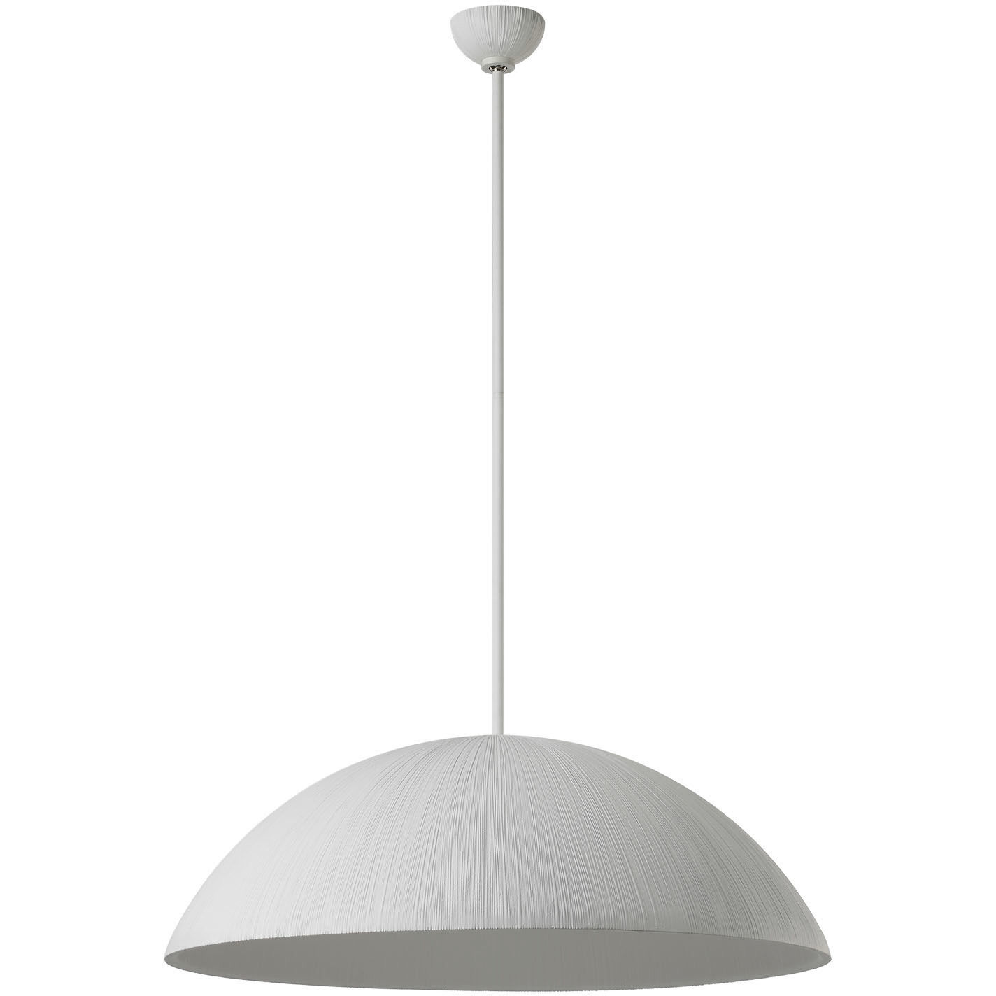 Kelly Wearstler Utopia LED 30 inch Plaster White Sculpted Pendant Ceiling Light