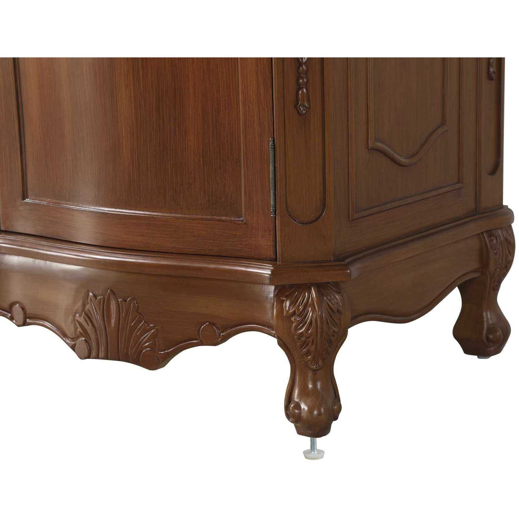 Danville 54 X 36 inch Teak Bathroom Vanity Cabinet