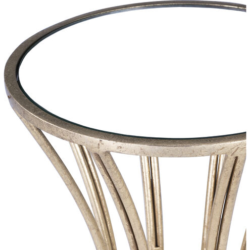 Faruh Metal & Mirror End or Side Table