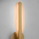 Avian 2 Light 5.75 inch Brushed Brass Vanity Light Wall Light