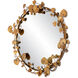 Vinna Antique Brass Mirror