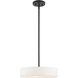 Venlo 4 Light 14 inch Black with Brushed Nickel Accents Pendant Ceiling Light