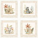 Youthful Animals Green and Beige and Neutral Framed Art, Propac
