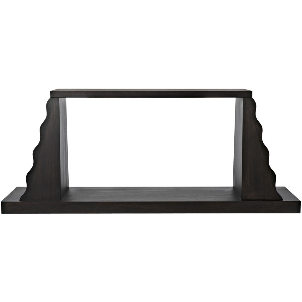 Aurora 72 X 18 inch Ebony Walnut Console