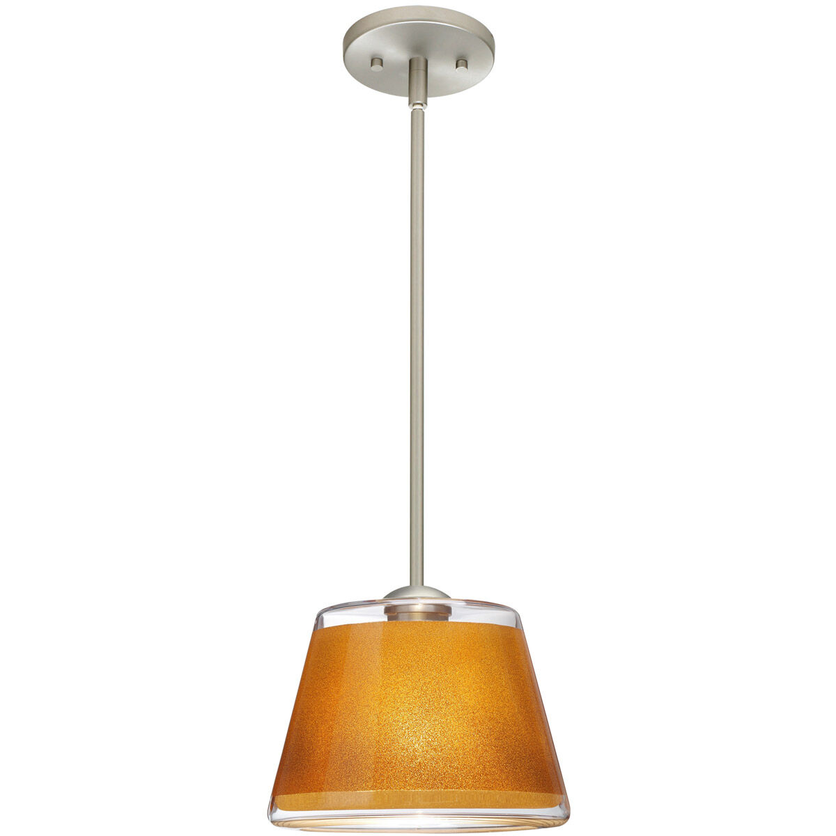 Pica 9 1 Light Satin Nickel Stem Pendant Ceiling Light