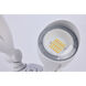 Brentwood LED 4.29 inch White Outdoor Security Light