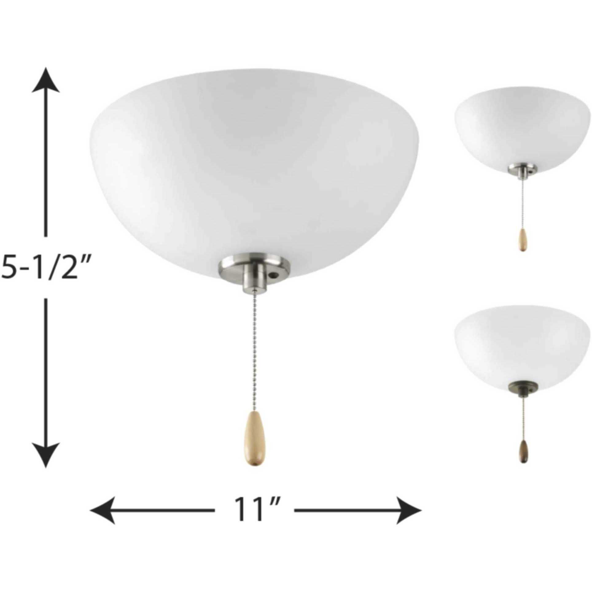 Bravo LED Unfinished Fan Light Kit