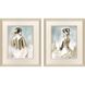 Propac Blue and Brown and Multi and White Framed Art, Propac