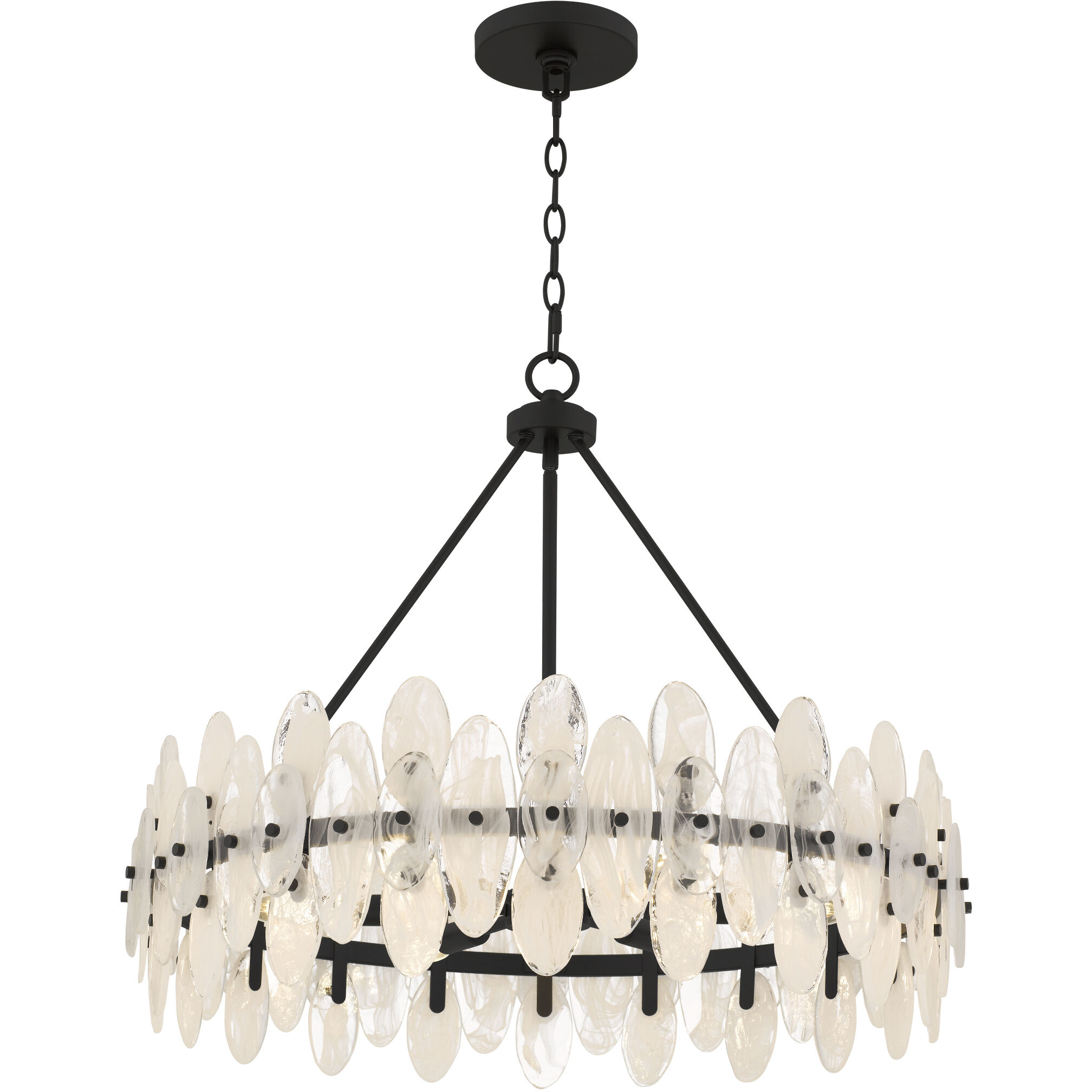 Abigail Pendant Ceiling Light in Matte Black