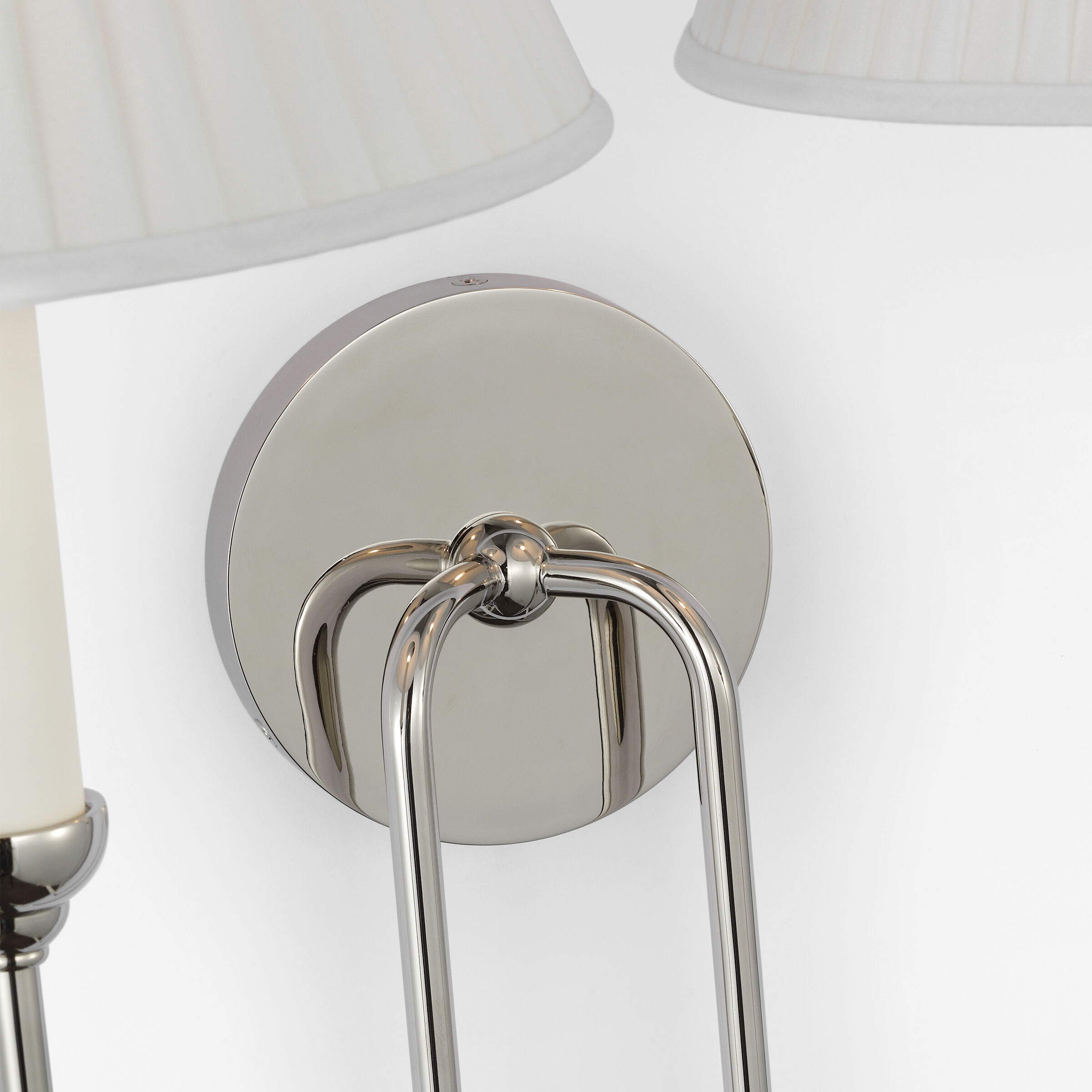 Amber Lewis Ingela LED 19.5 inch Polished Nickel Double Sconce Wall Light