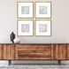 Florals Collection Blue Framed Art
