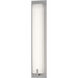 Sinclair Wall Sconce Wall Light in Satin Nickel, 18 in