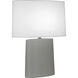 Victor 26.25 inch 100.00 watt Matte Smoky Taupe Table Lamp Portable Light