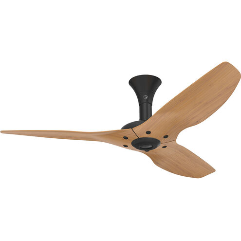 Haiku 52 inch Black with Caramel Bamboo Blades Ceiling Fan