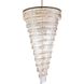 Sydney 58 Light 48 inch Satin Gold Chandelier Ceiling Light