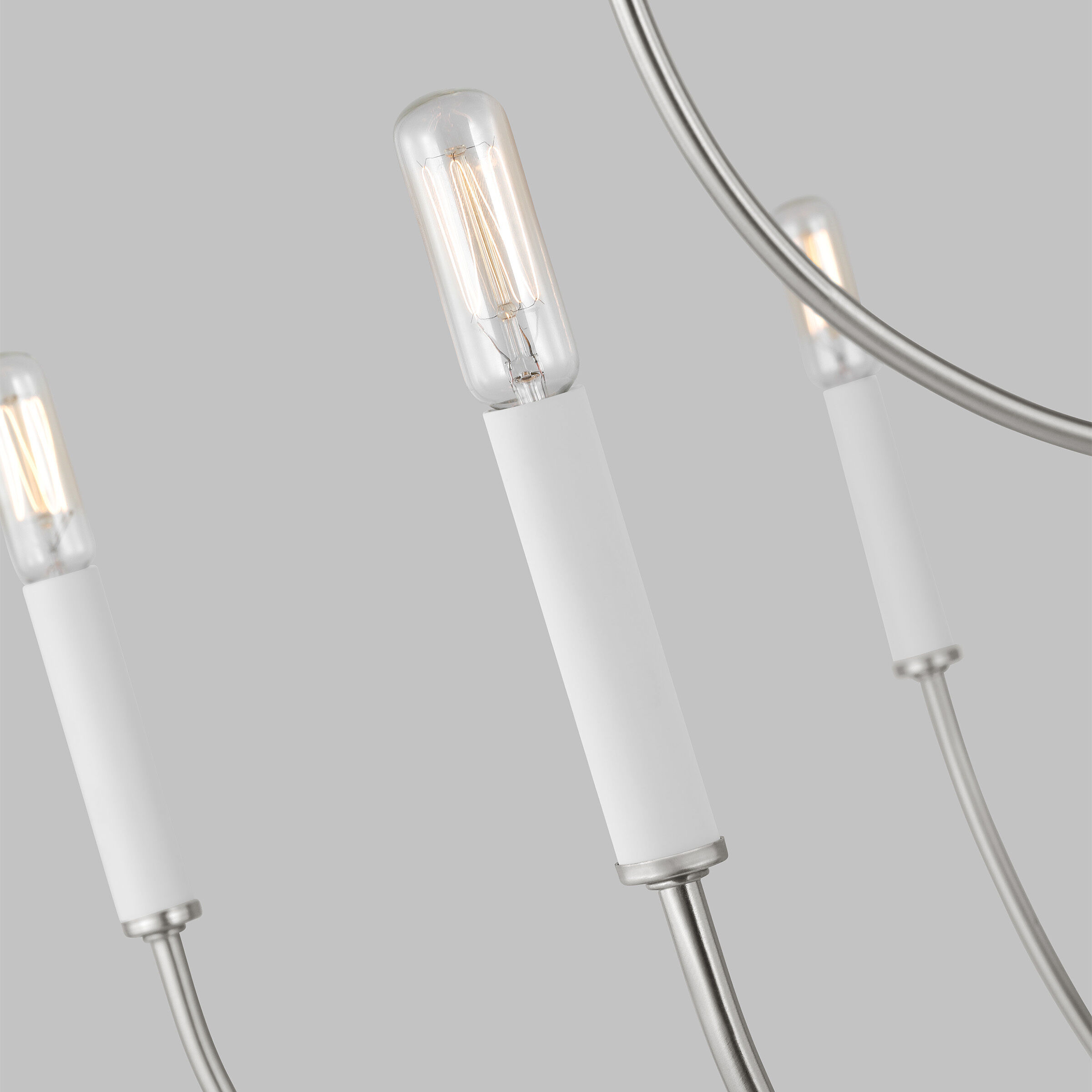 Greenwich 9 Light 32 inch Brushed Nickel Chandelier Ceiling Light