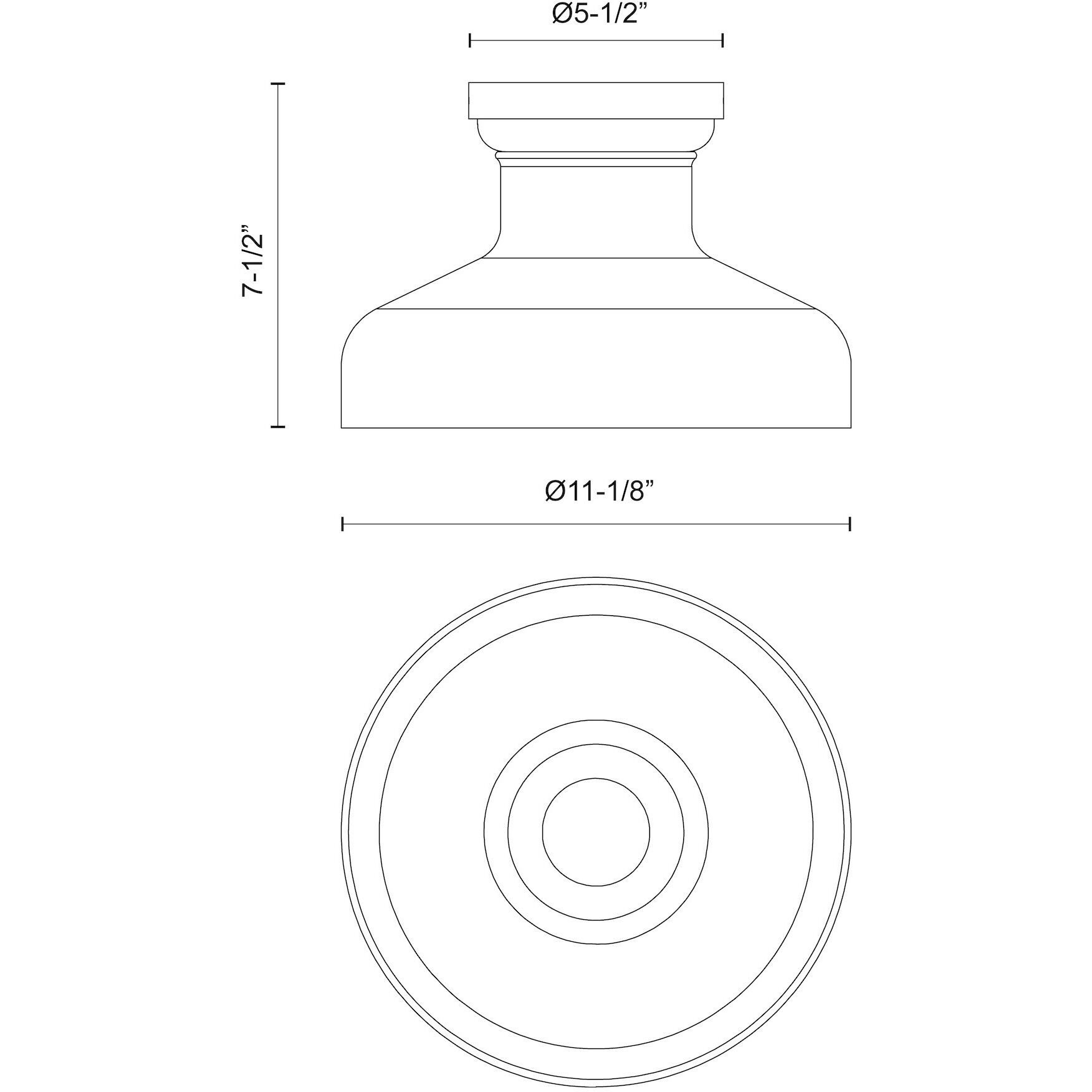 Alora Mood Westlake 1 Light 11.13 inch Matte Black Flush Mount Ceiling Light