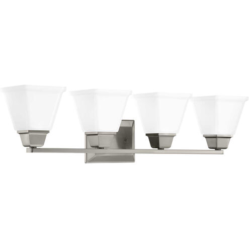 Clifton Heights 4 Light 32 inch Brushed Nickel Bath Vanity Wall Light