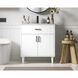 Chandler 30 X 34 inch White Bathroom Vanity Cabinet