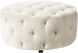 Ferrand 17.71 inch Cream Ottoman