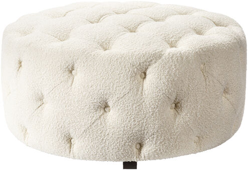 Ferrand 17.71 inch Cream Ottoman