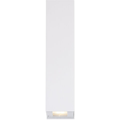 Blok LED 3 inch White ADA Wall Sconce Wall Light, dweLED 