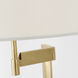 Ray Booth Amell 31 inch 15.00 watt Antique-Burnished Brass Articulating Table Lamp Portable Light