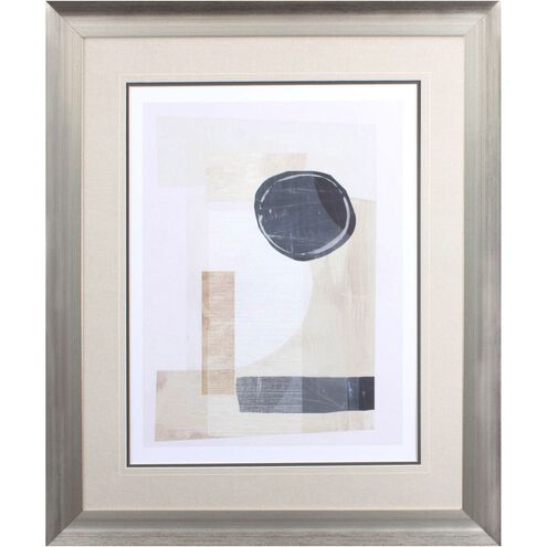 Abstract Collection Blue Framed Art