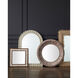 Ellaria 48.25 X 32.75 inch Natural and Brass Wall Mirror