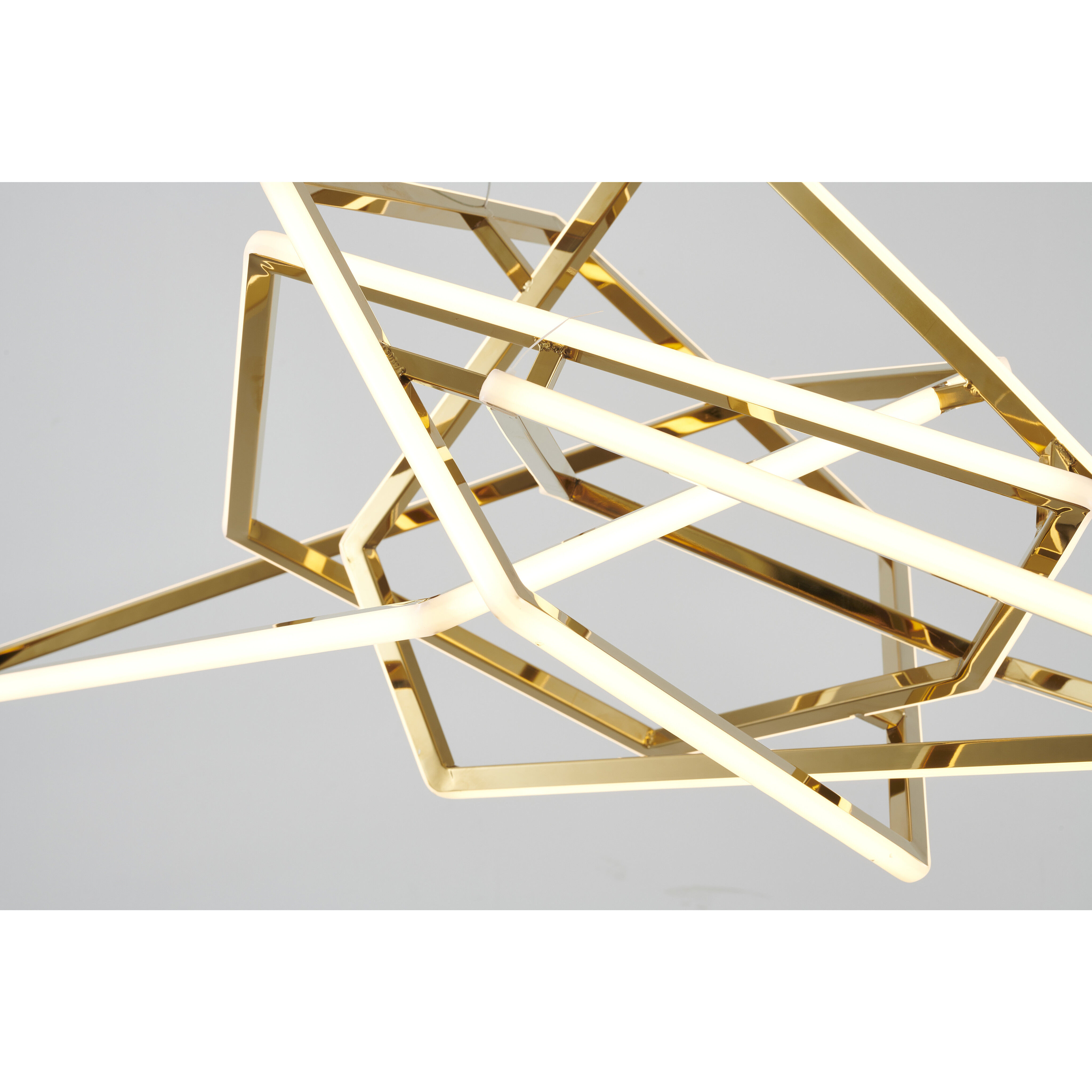 Canada LED 25.6 inch Gold Chandelier Ceiling Light
