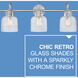 Congress 3 Light 29.5 inch Chrome Vanity Light Wall Light