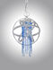 Zeev Lighting Cascade 1 Light 9.25 inch Satin White Mini Pendant Ceiling Light MP40011/1/SW - Open Box
