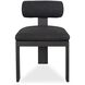 Bolster Back Java Black Outdoor Dining Chair