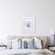 Waterside Collection Blue Framed Art