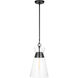 C&M by Chapman & Myers Atlantic 1 Light 10.63 inch Aged Iron Pendant Ceiling Light