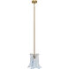 Cala 1 Light 12 inch Brass Pendant Ceiling Light
