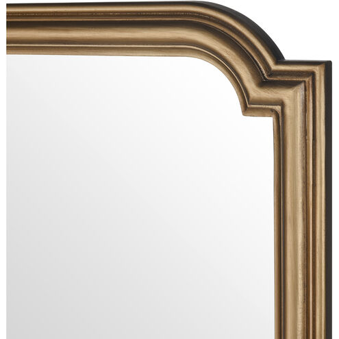 Maroney 66 X 27.25 inch Brass with Mirror Floor Mirror