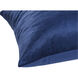 Dann Foley 24 inch Dark Navy Decorative Pillow