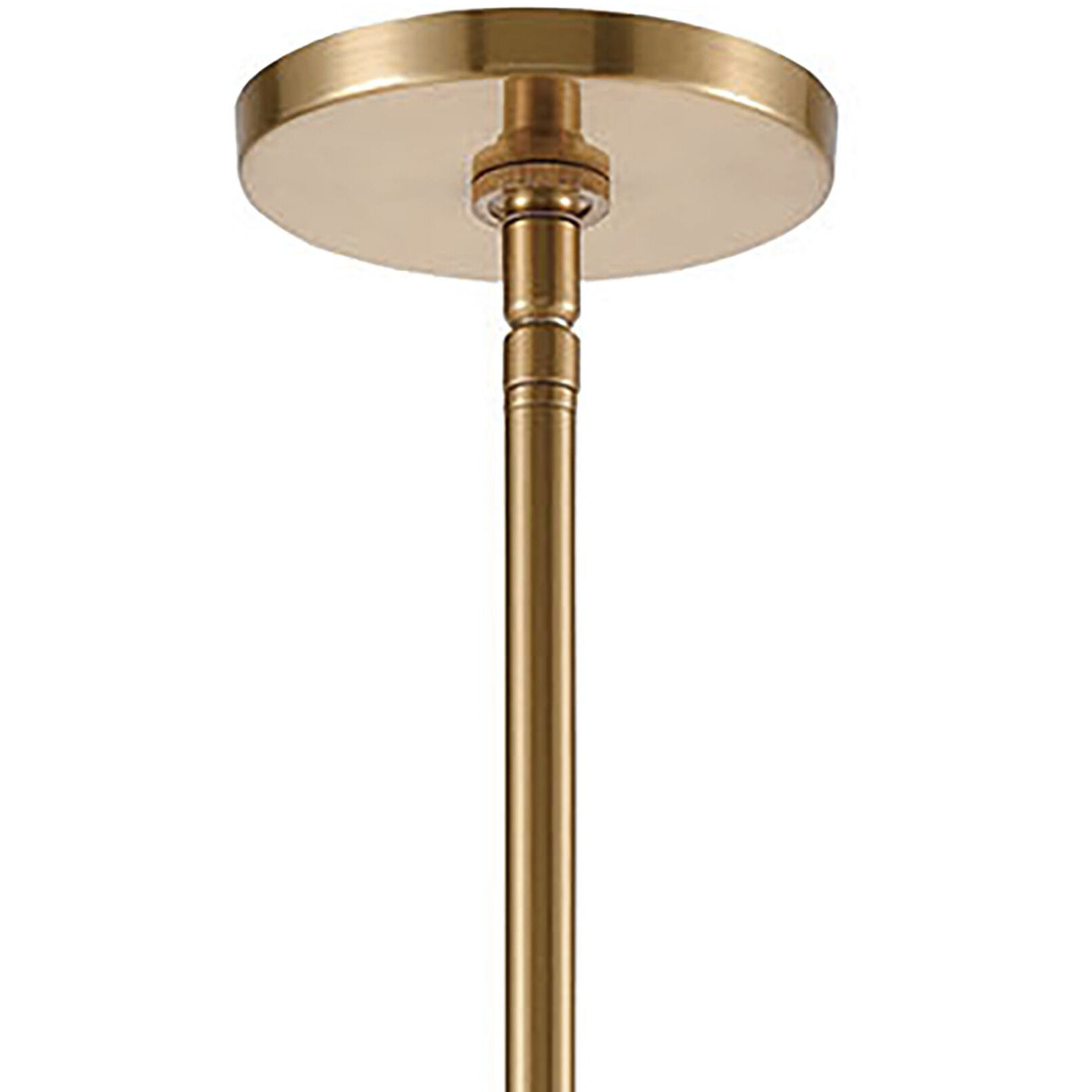 Collective 5 Light 28 inch Satin Brass Chandelier Ceiling Light