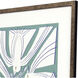 Animals Collection Green Framed Art