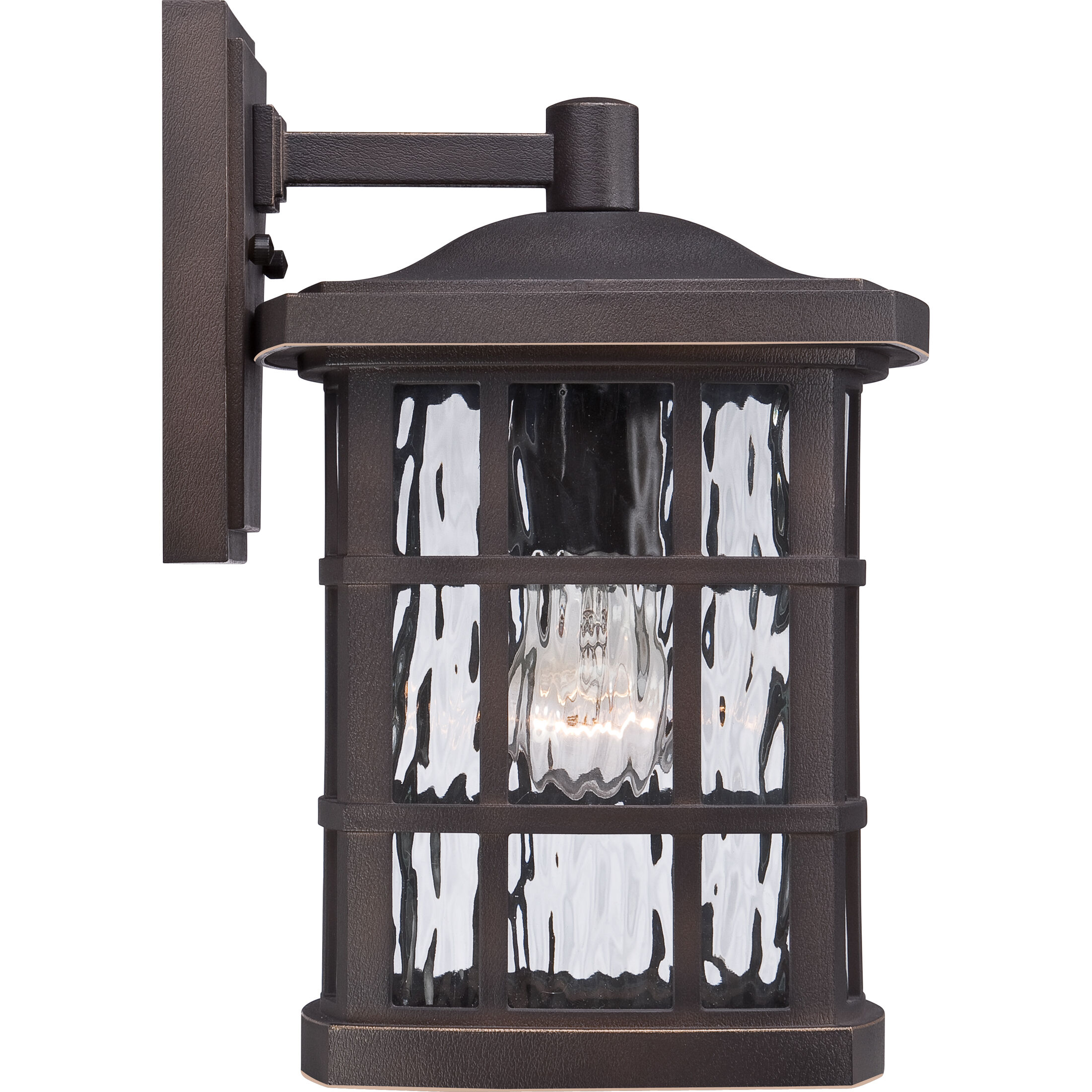 Stonington 1 Light 13 inch Palladian Bronze Outdoor Wall Lantern