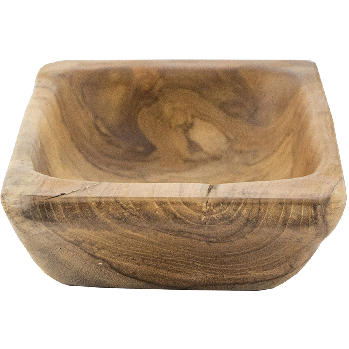 Rectangular Teak Natural Tray