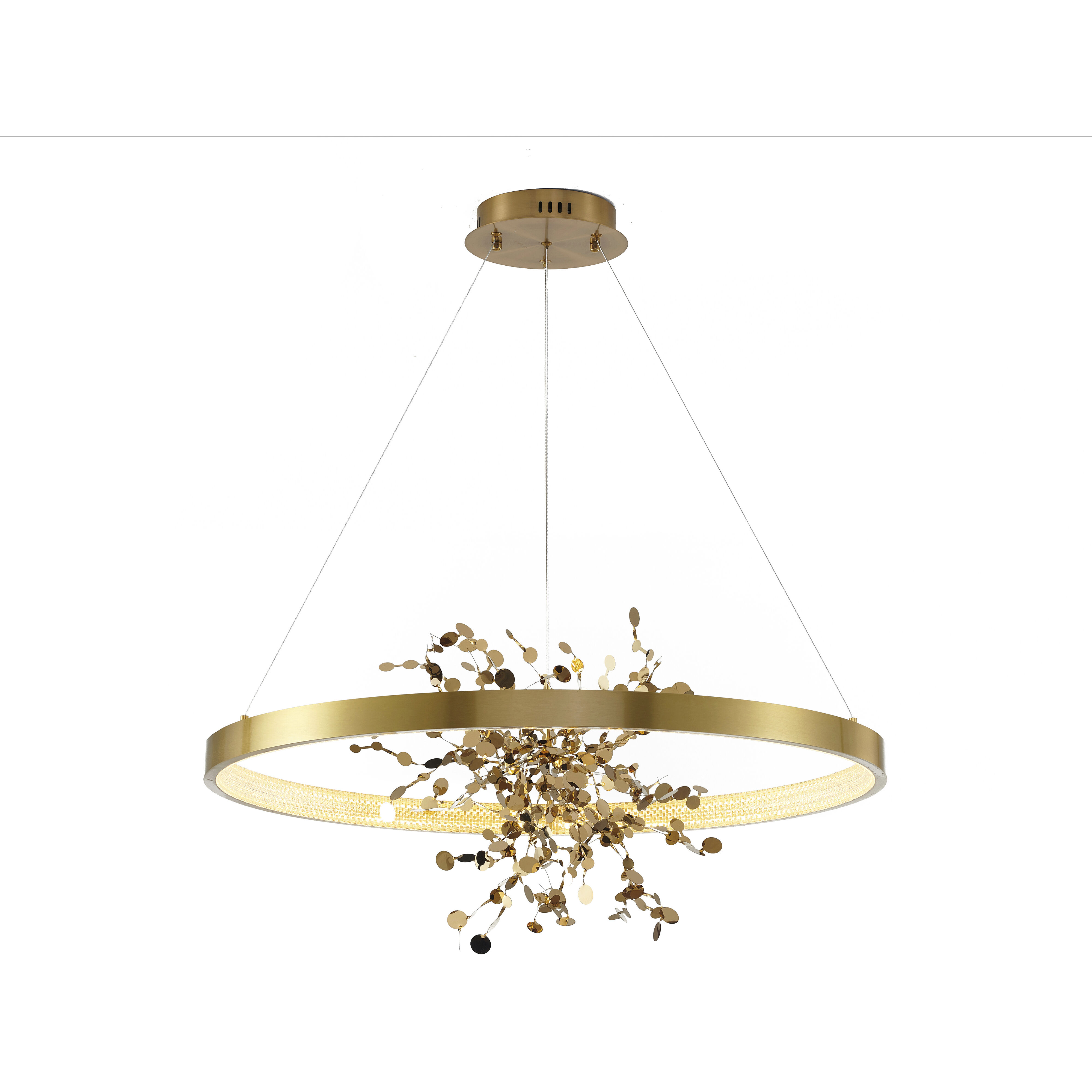 GL Series 1 Light 31.50 inch Chandelier