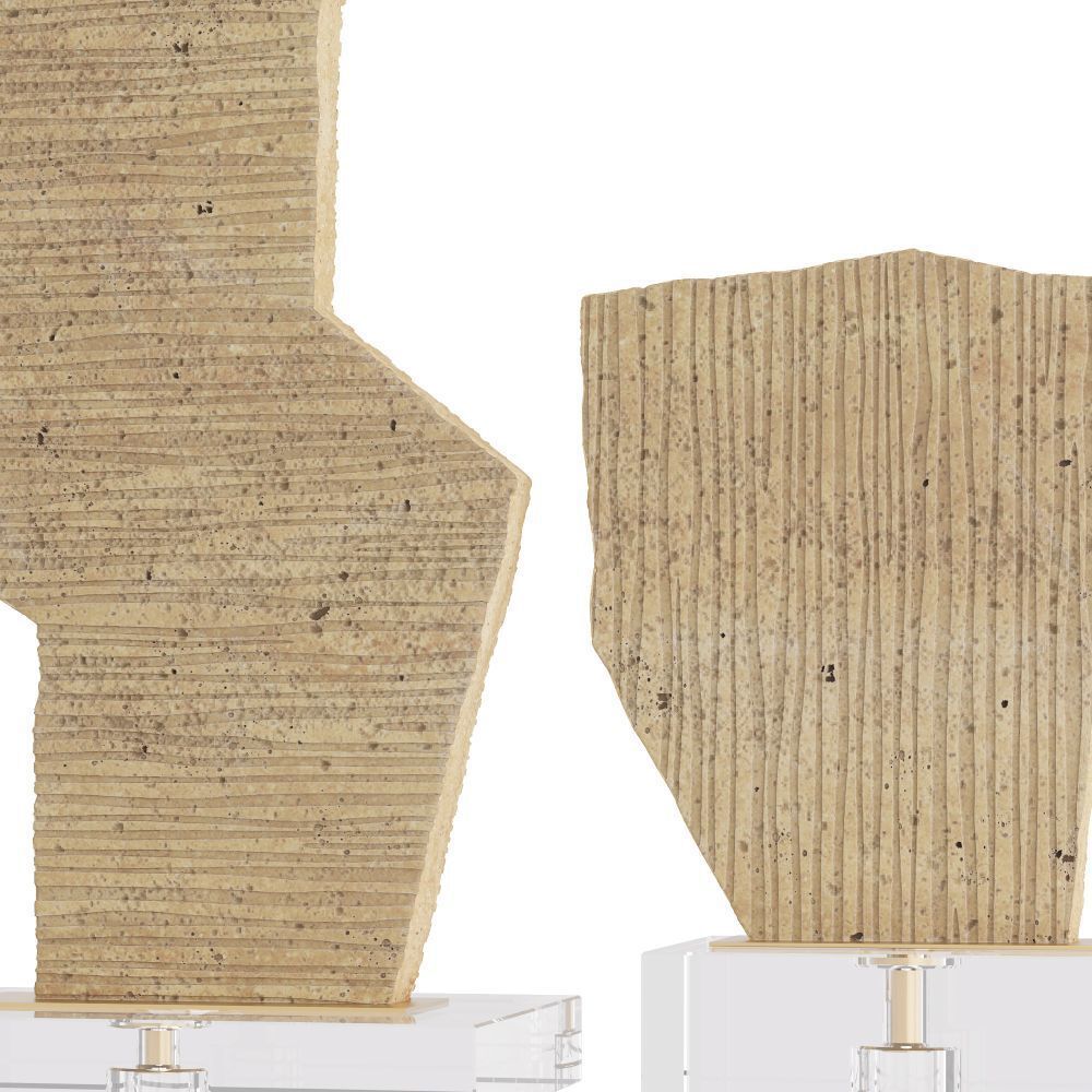 Bianchi Sand Sculptures, Set of 2