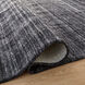 Pari 90 X 63 inch Dark Grey Rug in 5 x 7
