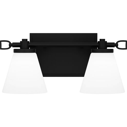 Daniels LED 13.25 inch Matte Black Bath Light Wall Light