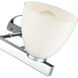 Apria 2 Light 15.75 inch Polished Chrome Vanity Light Wall Light